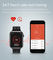 IWO K8 Blt Call Smartwatch 320 * 385 1.78 inch IWO 12 Pro Max cho điện thoại iOS Android Nhịp tim Nhiệt độ Phím bên xoay