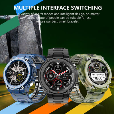 Hỗ trợ đồng hồ thông minh chống nước Q998K Men 600Mah 1.28 inch IP68 Ble5.1
