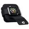Cáp sạc silicon Bộ cuộn dây Chân đế Giá đỡ cáp Hộp đựng ví cho Apple Watch 4 cho Iwatch 38MM 42MM